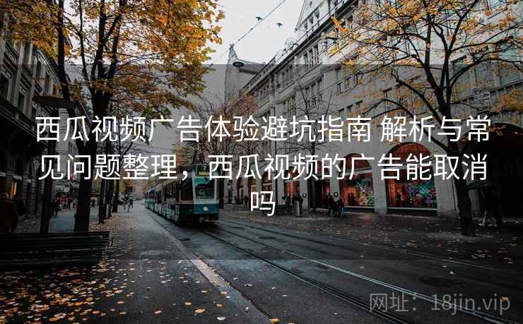 西瓜视频广告体验避坑指南 解析与常见问题整理，西瓜视频的广告能取消吗