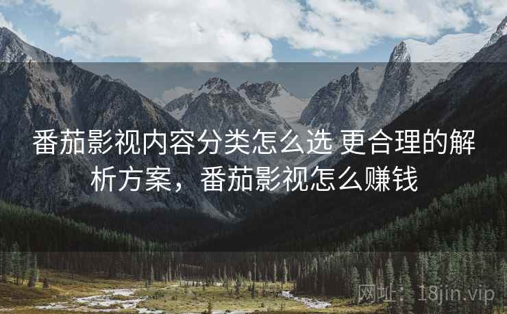 番茄影视内容分类怎么选 更合理的解析方案,番茄影视怎么赚钱 番茄影视内容分类怎么选 更合理的解析方案,番茄影视怎么赚钱